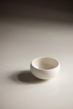 Skål - Saltskål Hvit