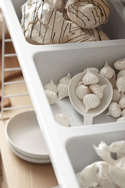 Skålhylle - Plastikk 78x30 Hvit