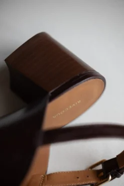 Sko - Sandales n°551 Cuir Ebène