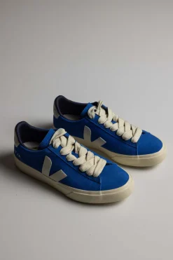 Sko - Sneakers Campo Bold Suede Indigo Pierre