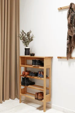 Skohylle - A Line Shoerack 72 Oljet Eik