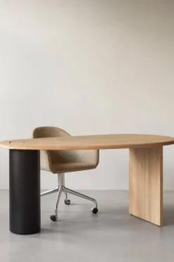 Skrivebord - Eclipse Desk, Natural Oiled Oak