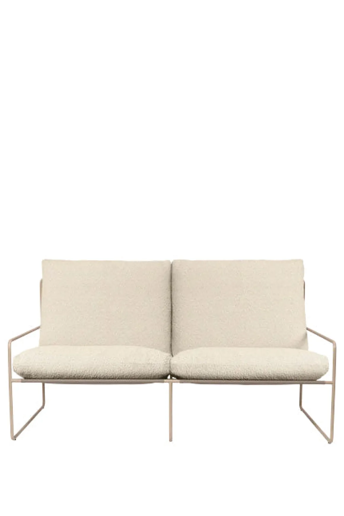 Sofa - Desert 2-seter Cashmere/Pure Bouclé