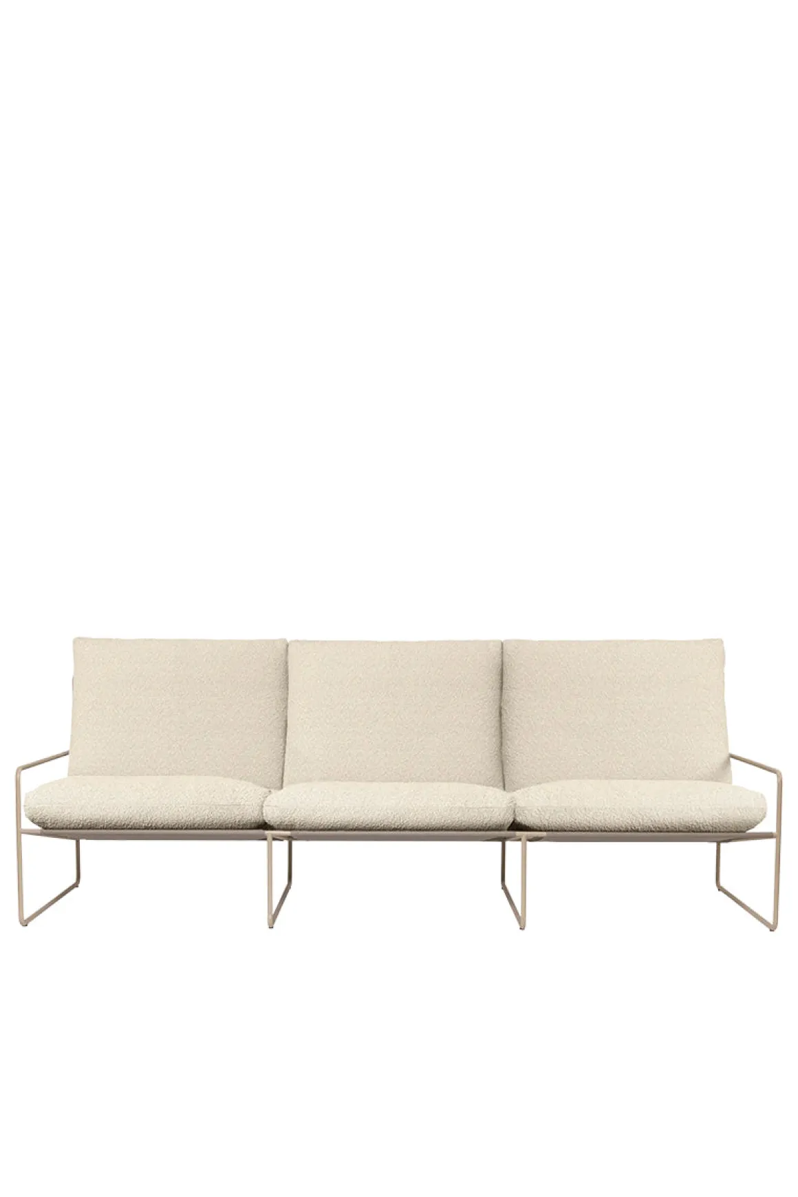 Sofa - Desert 3-seter Cashmere/Pure Bouclé