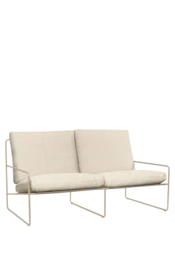Sofa - Desert 2-seter Cashmere/Pure Bouclé