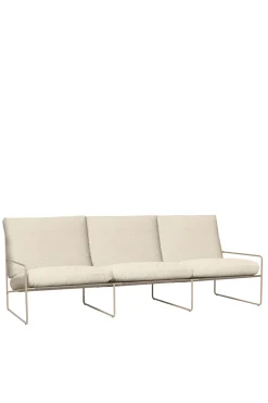 Sofa - Desert 3-seter Cashmere/Pure Bouclé