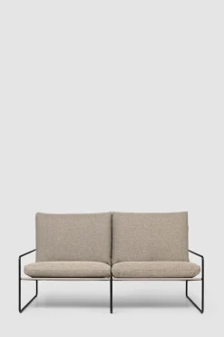 Sofa - Desert 2-seter Dolce, Black/Dark Sand