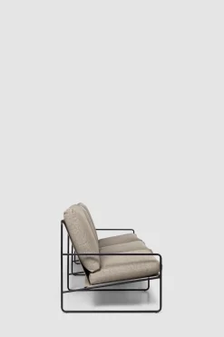 Sofa - Desert 3-seter Dolce, Black/Dark Sand