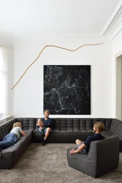 Sofa - N701 1-seter Mørk Grå