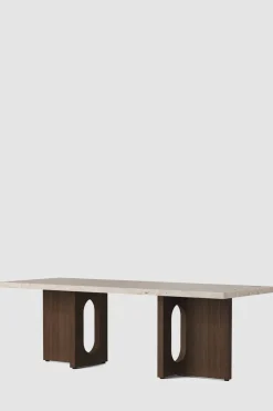 Sofabord - Androgyne Lounge Kunis Breccia Sand/Dark Stained Oak