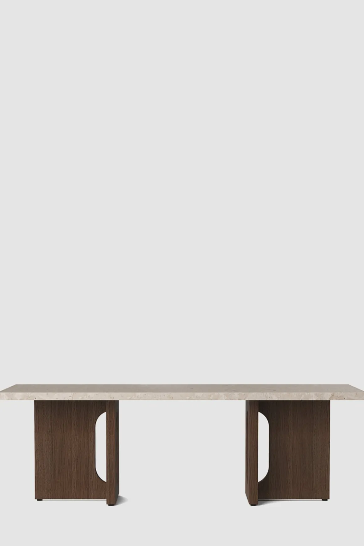 Sofabord - Androgyne Lounge Kunis Breccia Sand/Dark Stained Oak