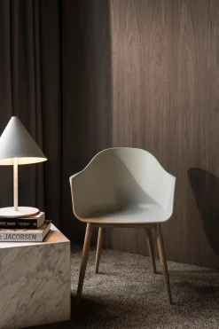 Sofabord - Plinth Cubic 40x40xh39cm White Marble