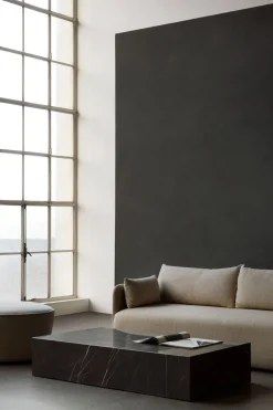 Sofabord - Plinth Grand 76x137xH27,5cm Nero Marquina