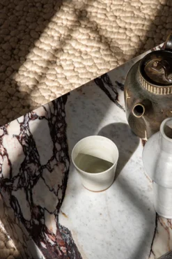 Sofabord - Plinth Low 60x100xh27 Rose Marble