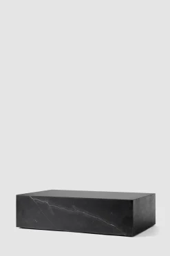 Sofabord - Plinth Low 60x100xh27cm Black Marble