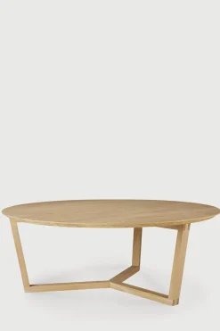 Sofabord - Tripod Dia96cm Varnished Oak