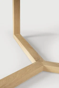 Sofabord - Tripod Dia96cm Varnished Oak