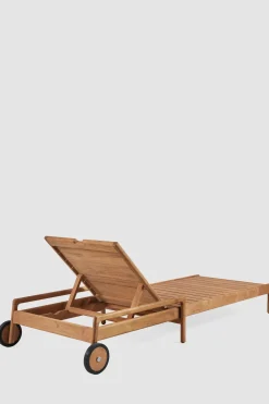 Solseng - Jack Outdoor Lounger Teak Off-White