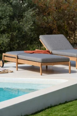 Solseng - Jack Outdoor Lounger Teak Mocha