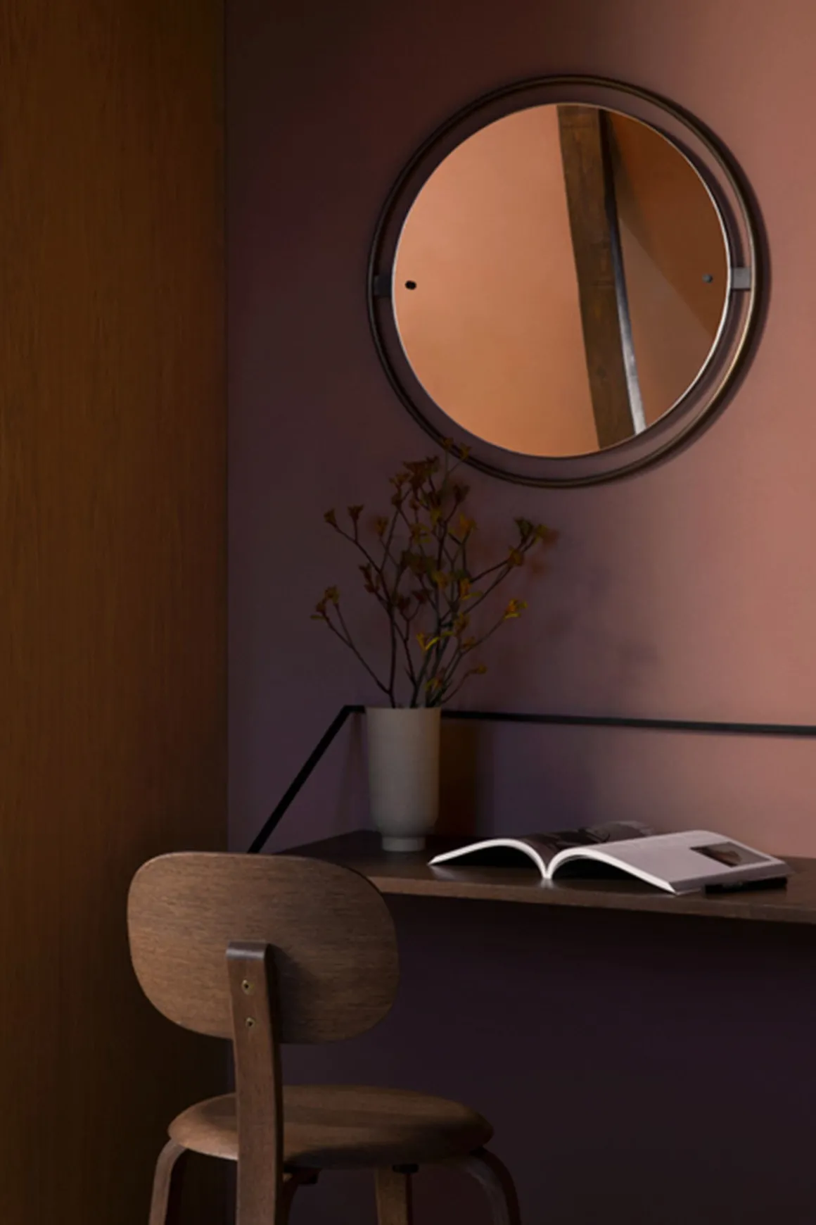 Speil - Nimbus dia60cm Bronzed Brass