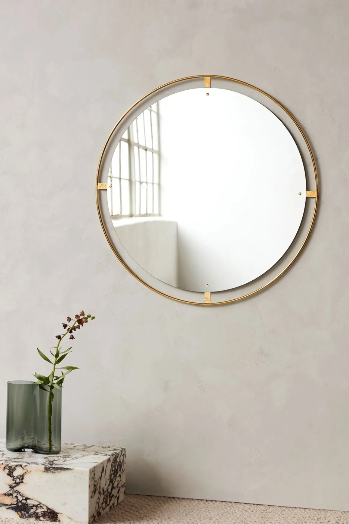 Speil - Nimbus Polished Brass dia110cm