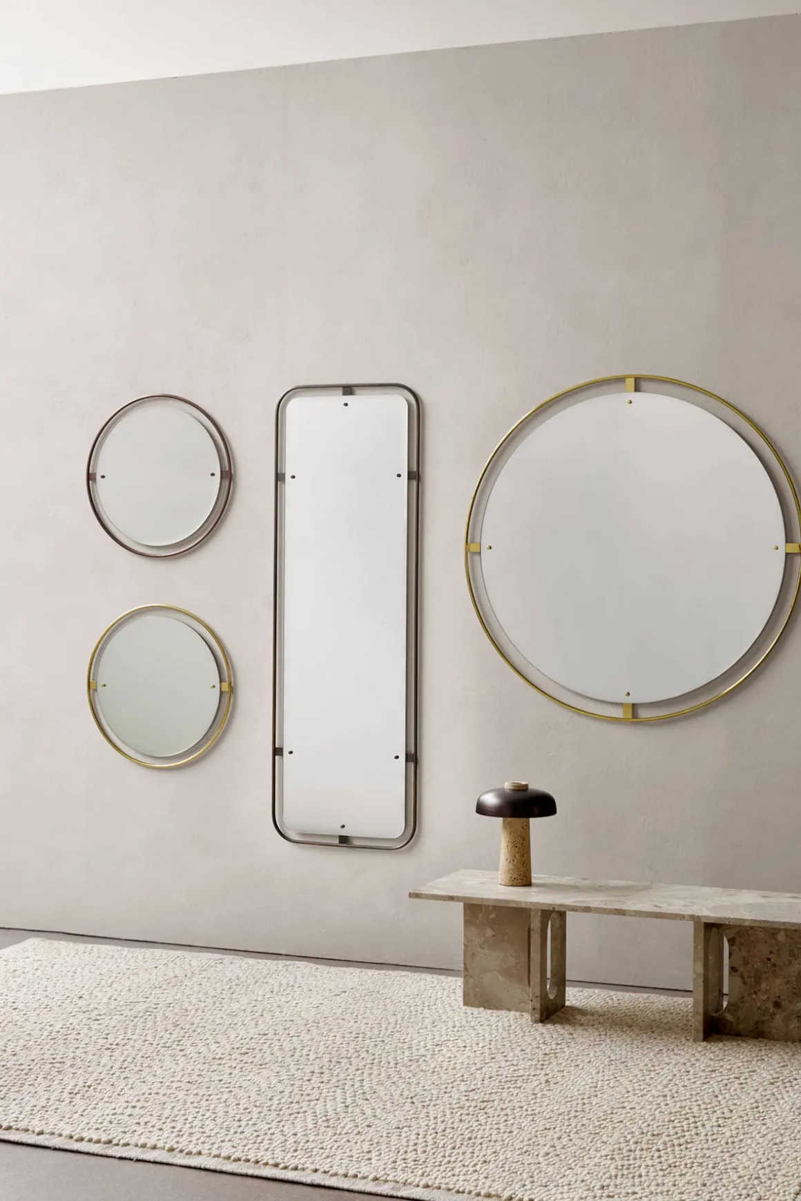 Speil - Nimbus Polished Brass dia110cm