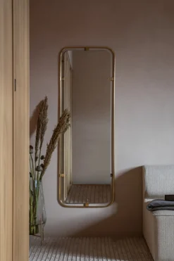 Speil - Nimbus Rectangular b53,4xH158,4cm Polished Brass