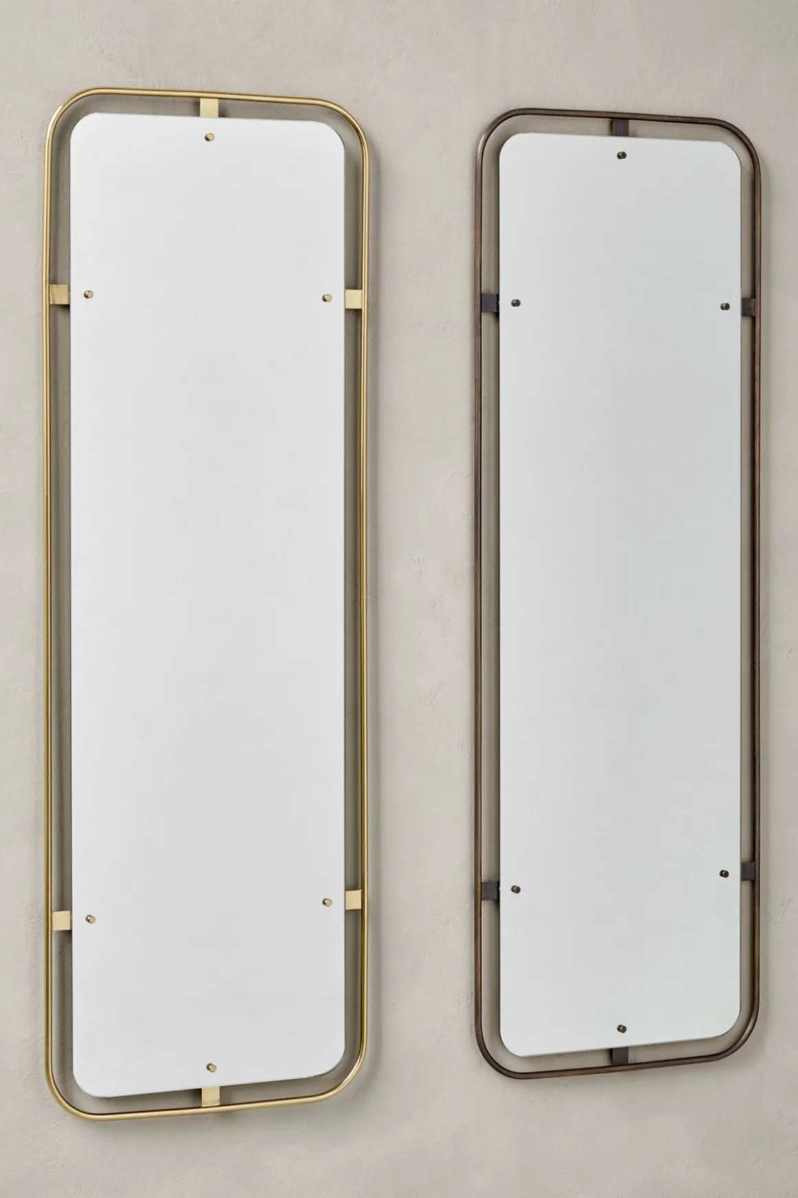 Speil - Nimbus Rectangular b53,4xH158,4cm Bronzed Brass