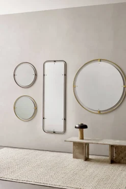 Speil - Nimbus Rectangular b53,4xH158,4cm Polished Brass