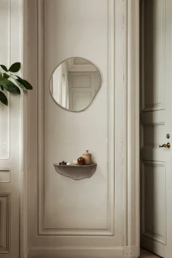 Speil - Pond S b52xh50cm  Dark Chrome