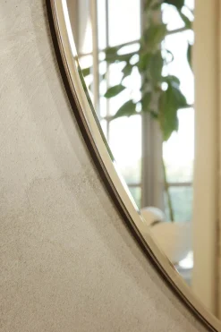 Speil - Pond XL 87xH94cm Dark Chrome