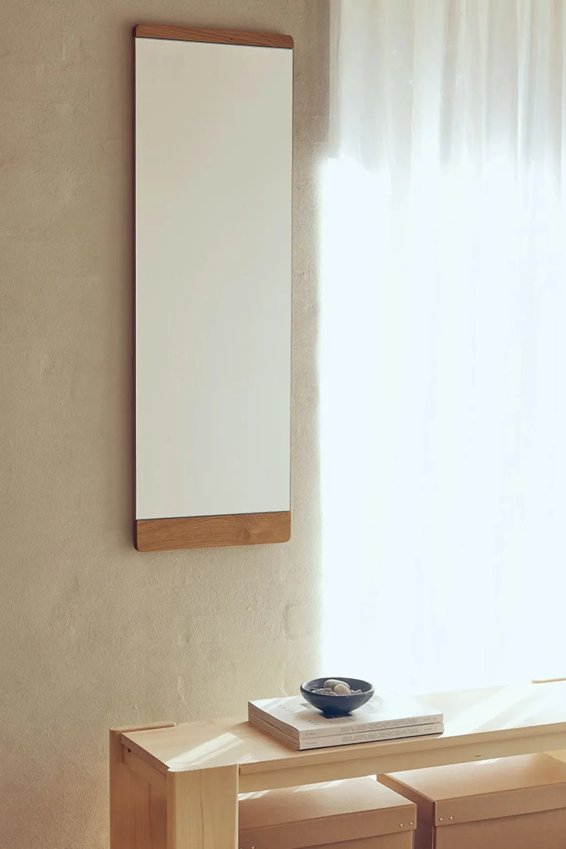 Speil - Rim 35x110cm Oljet Eik