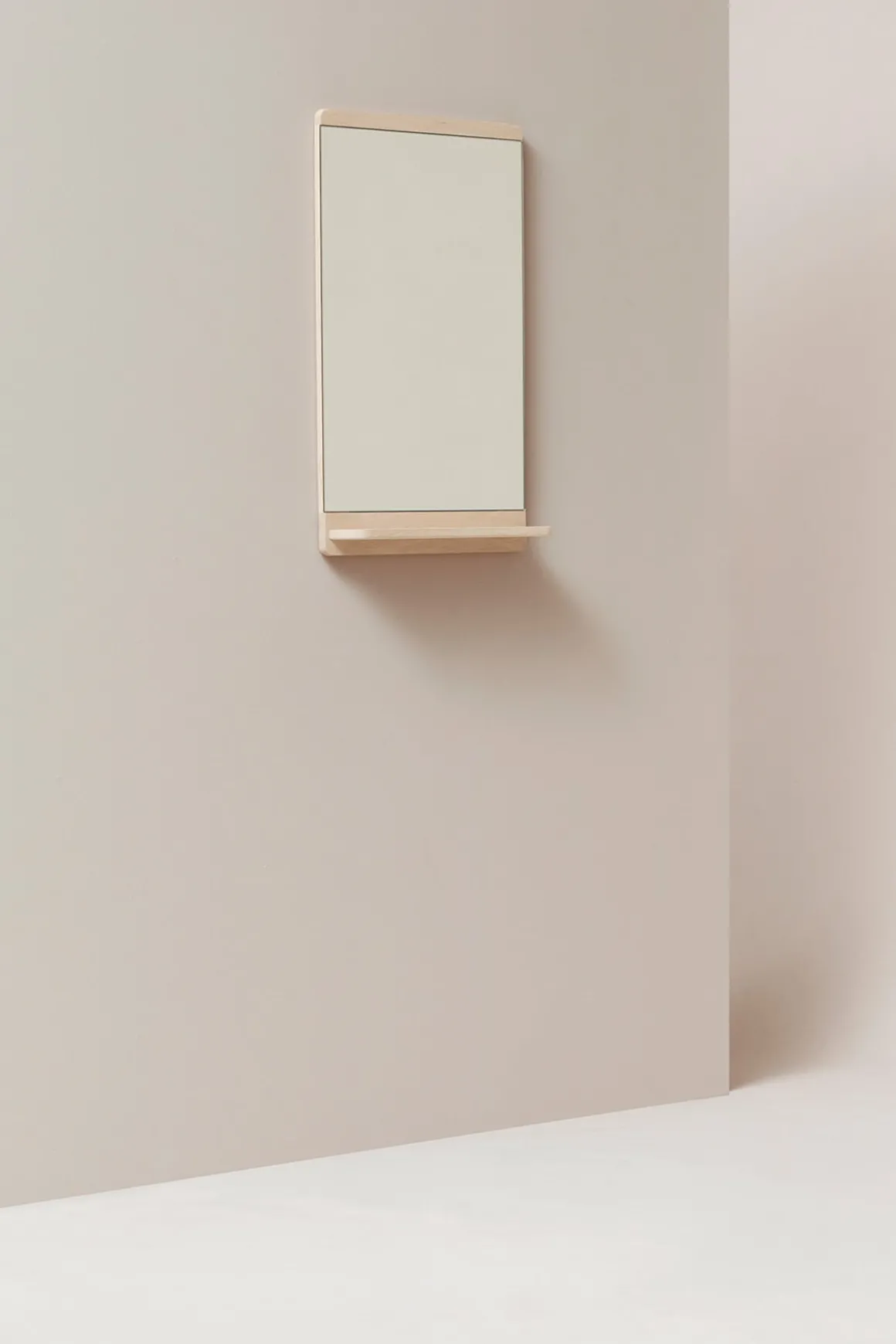 Speil - Rim 40x67,5cm White Oak