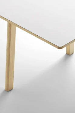 Spisebord - Ana 6490 Såpet Eik/Hvit Laminat