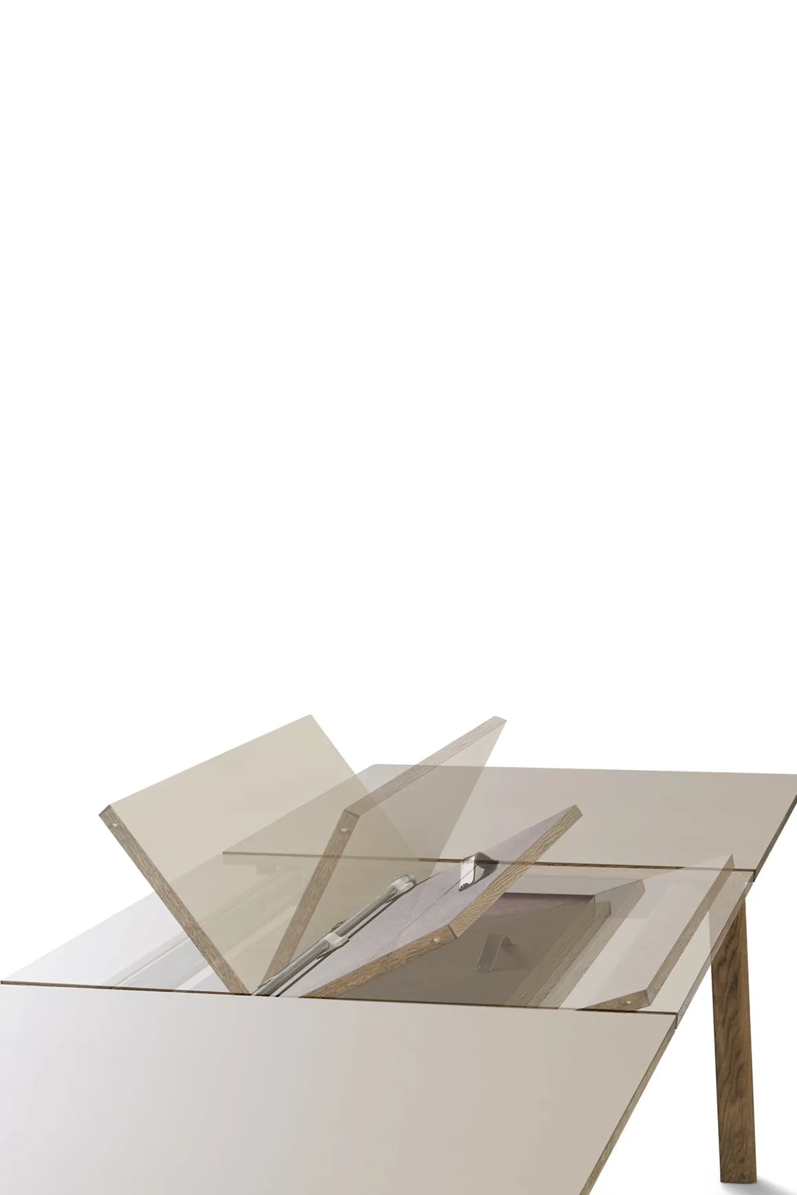 Spisebord - Ana 6491 Såpet Eik/Hvit Laminat