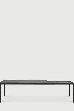 Spisebord - Bok m/Ileggsplate 180/280x100xH76cm Sort Eik