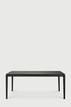 Spisebord - Bok m/Ileggsplate 180/280x100xH76cm Sort Eik