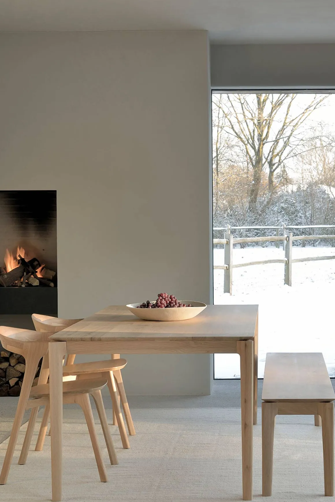 Spisebord - Bok Oak 240x100xh76cm