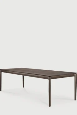 Spisebord - Bok 220x95xh76cm Brown Varnished Oak