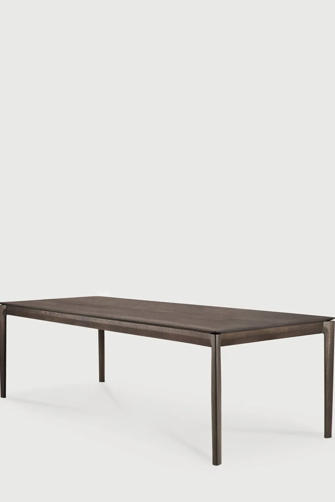 Spisebord - Bok 220x95xh76cm Brown Varnished Oak