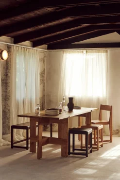 Spisebord - Farmhouse Trestle Planks 220cm