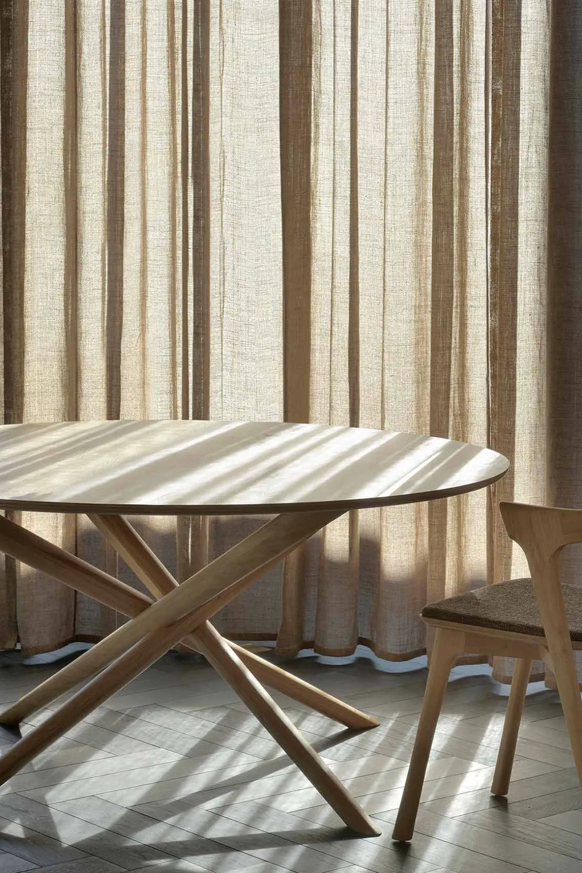 Spisebord - Mikado Round dia150xH76cm Eik