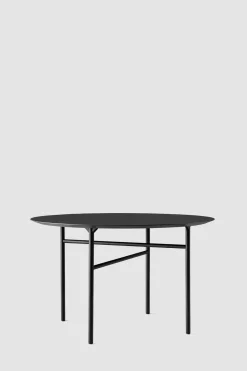 Spisebord - Snaregade dia120xh73 Charcoal/Black