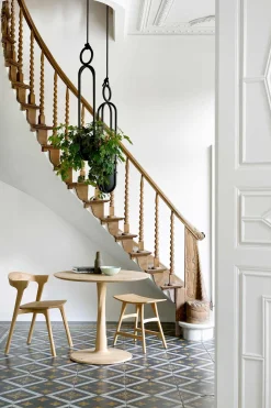 Spisebord - Torsion Dia90xH76cm Oak