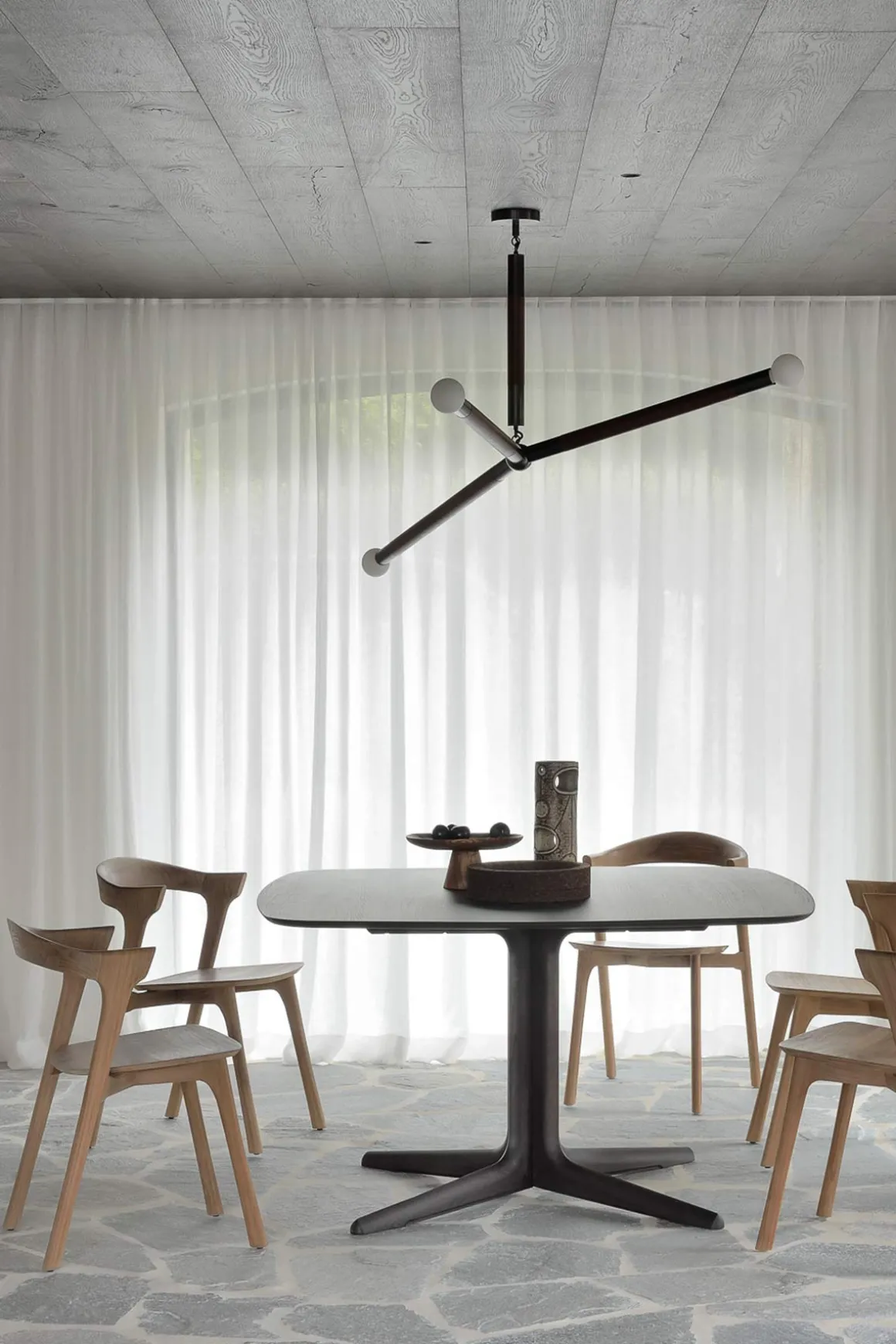 Spisestol - Bok 50x54xH76cm Teak