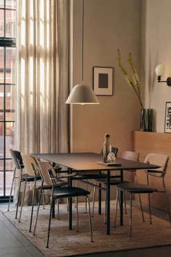 Spisestol - Co Dining m/Armlene 0842 Dakar, Black Steel