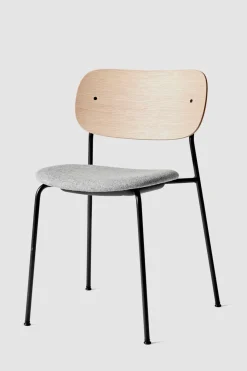 Spisestol - Co Dining u/Armlene 130 Hallingdal, Black Steel