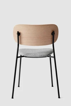 Spisestol - Co Dining u/Armlene 130 Hallingdal, Black Steel