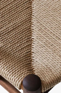 Spisestol - Drawn HM3 Valnøtt/Natur papirgarn