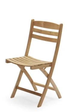 Spisestol - Selandia B44,5xD47,5xH45 Teak